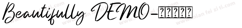 Beautifully DEMO字体转换